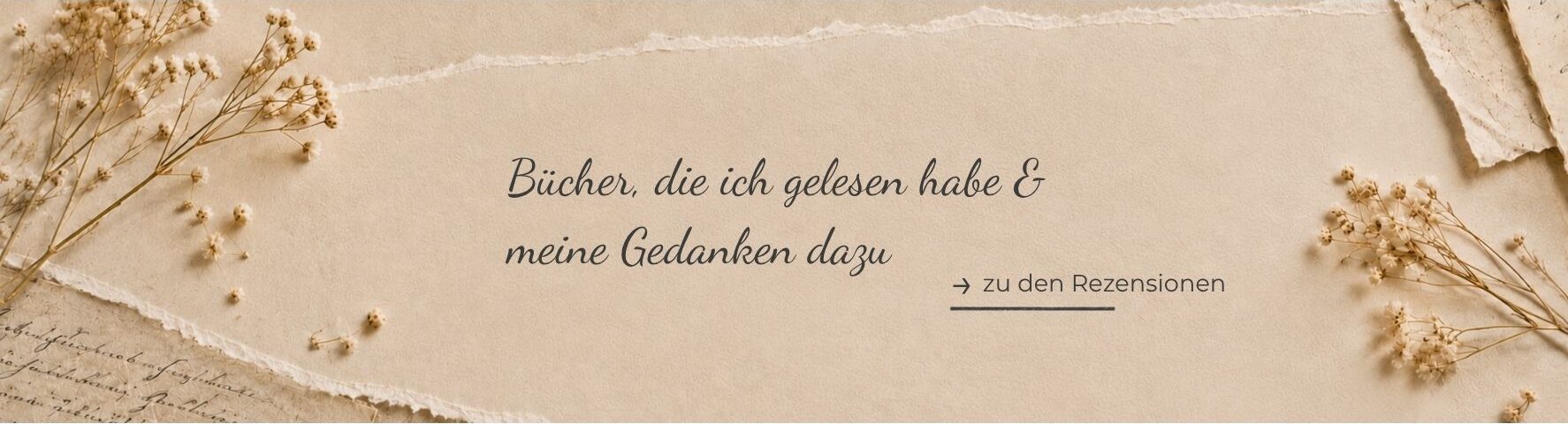 Handschriftliche Notizen zu gelesenen Büchern und den eigenen Gedanken dazu.